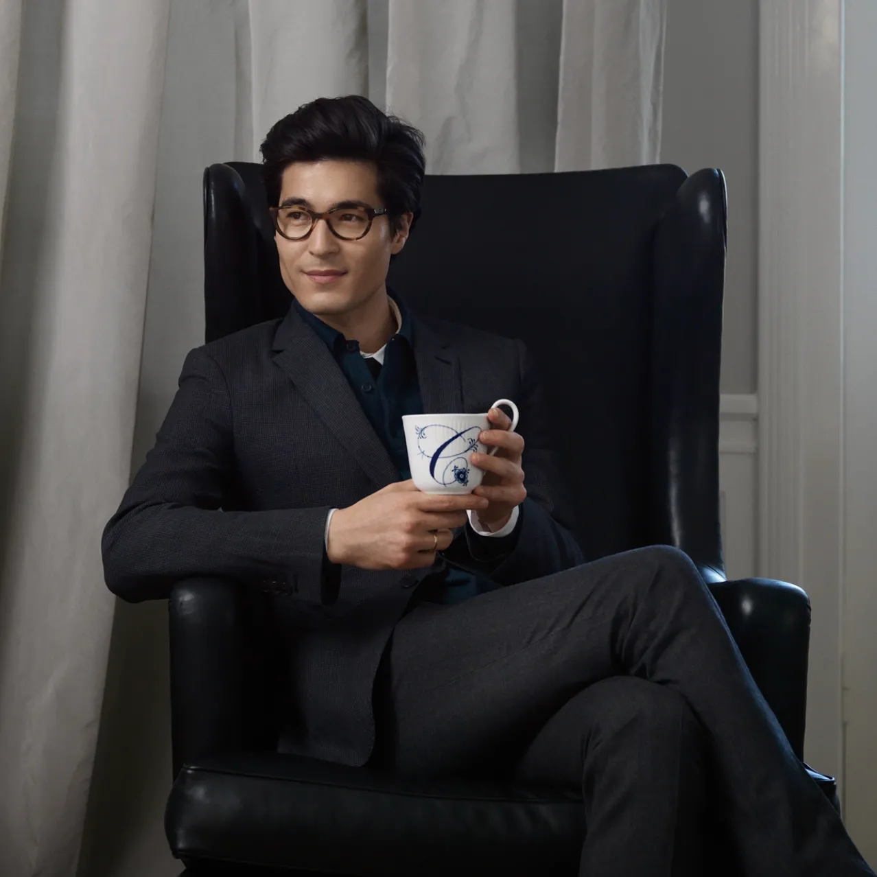 Alphabet Collection High Handle Cup, C, 33 cl