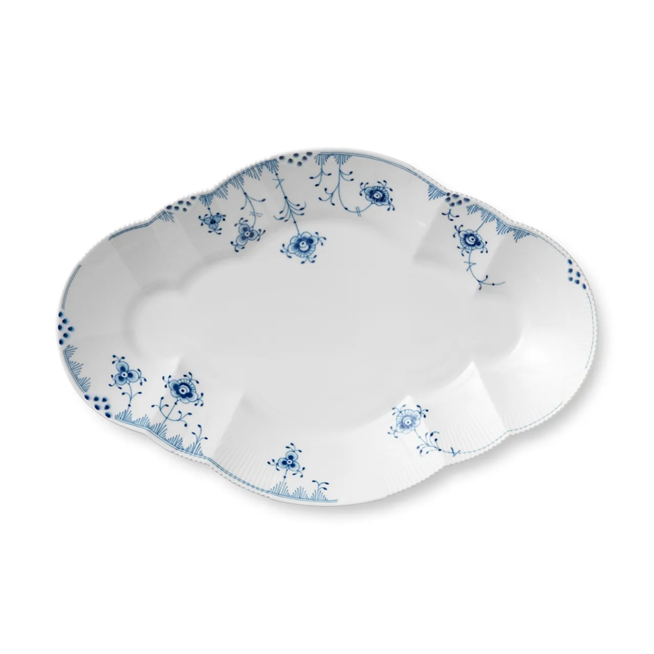Blue Elements Dish, 38.5 cm