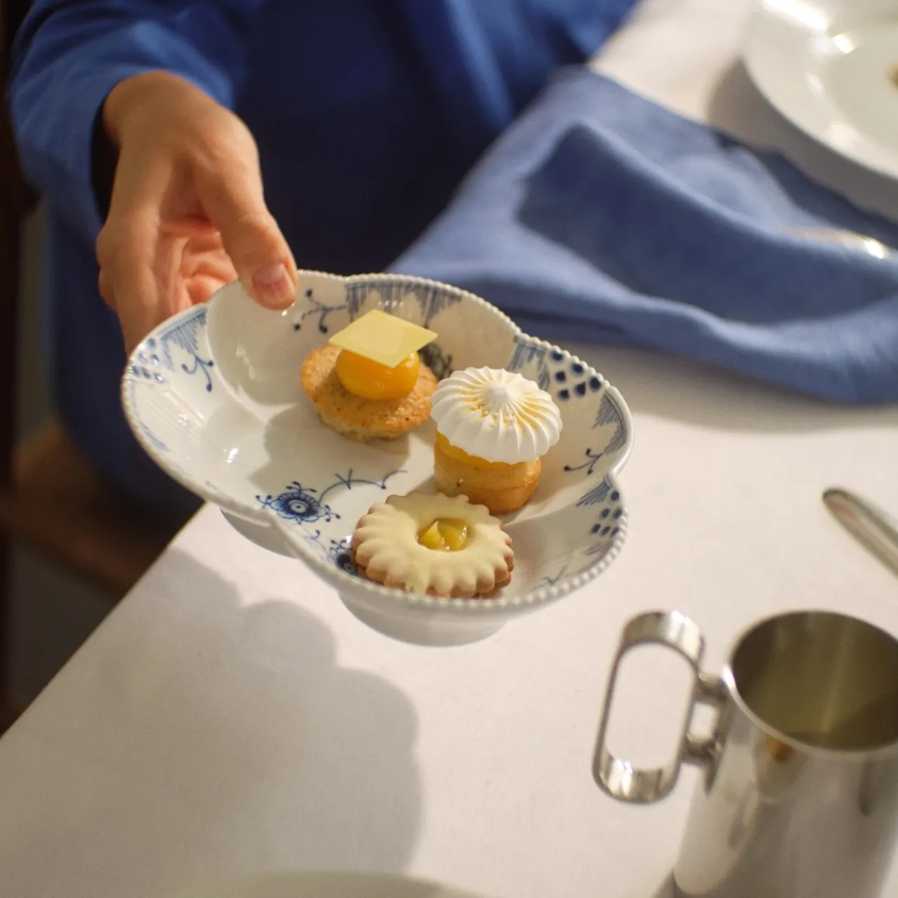 Blue Elements Dish, 19 cm