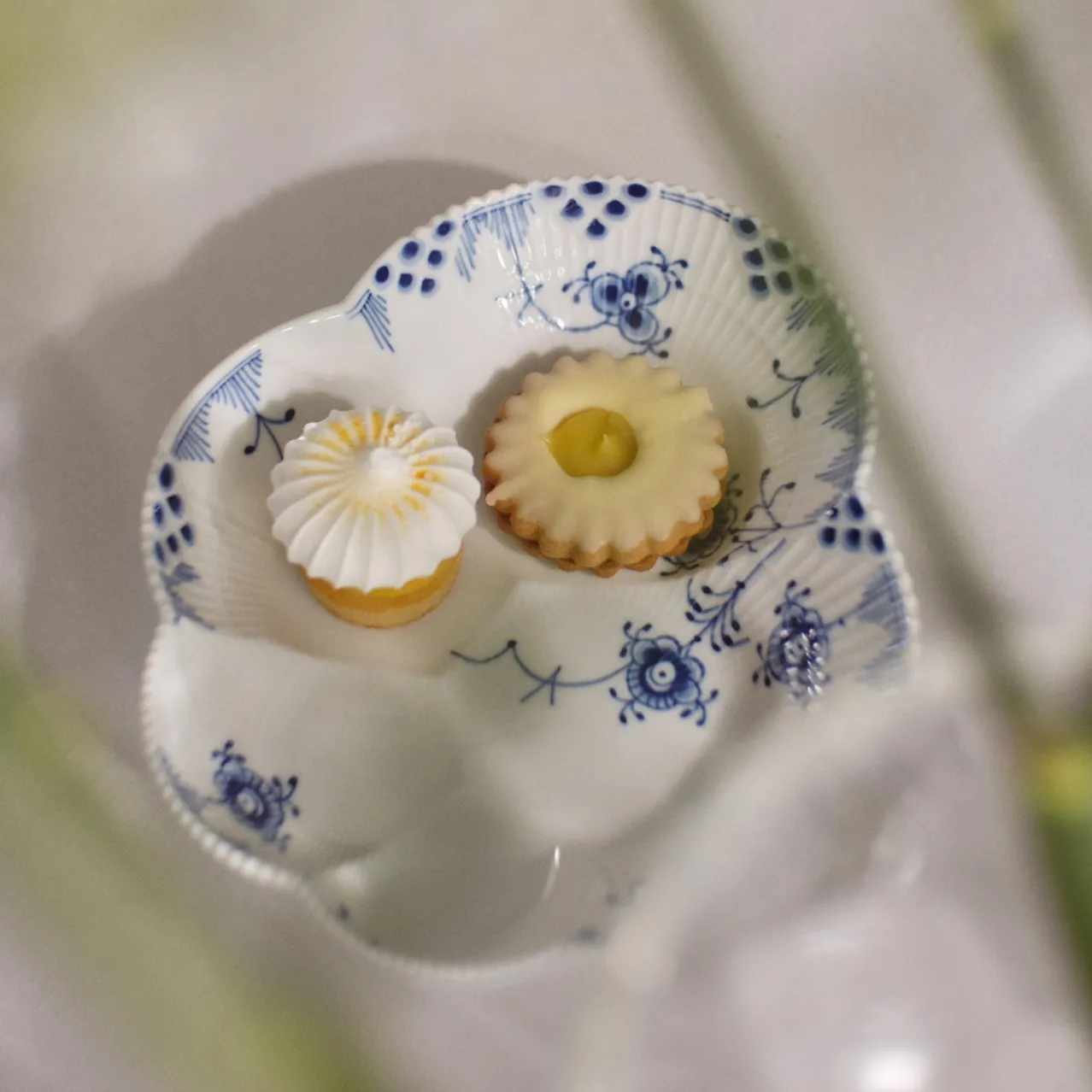 Blue Elements Dish, 19 cm