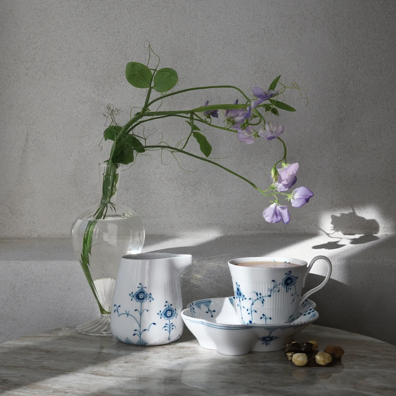 Blue Elements High Handle Cup, 35 cl