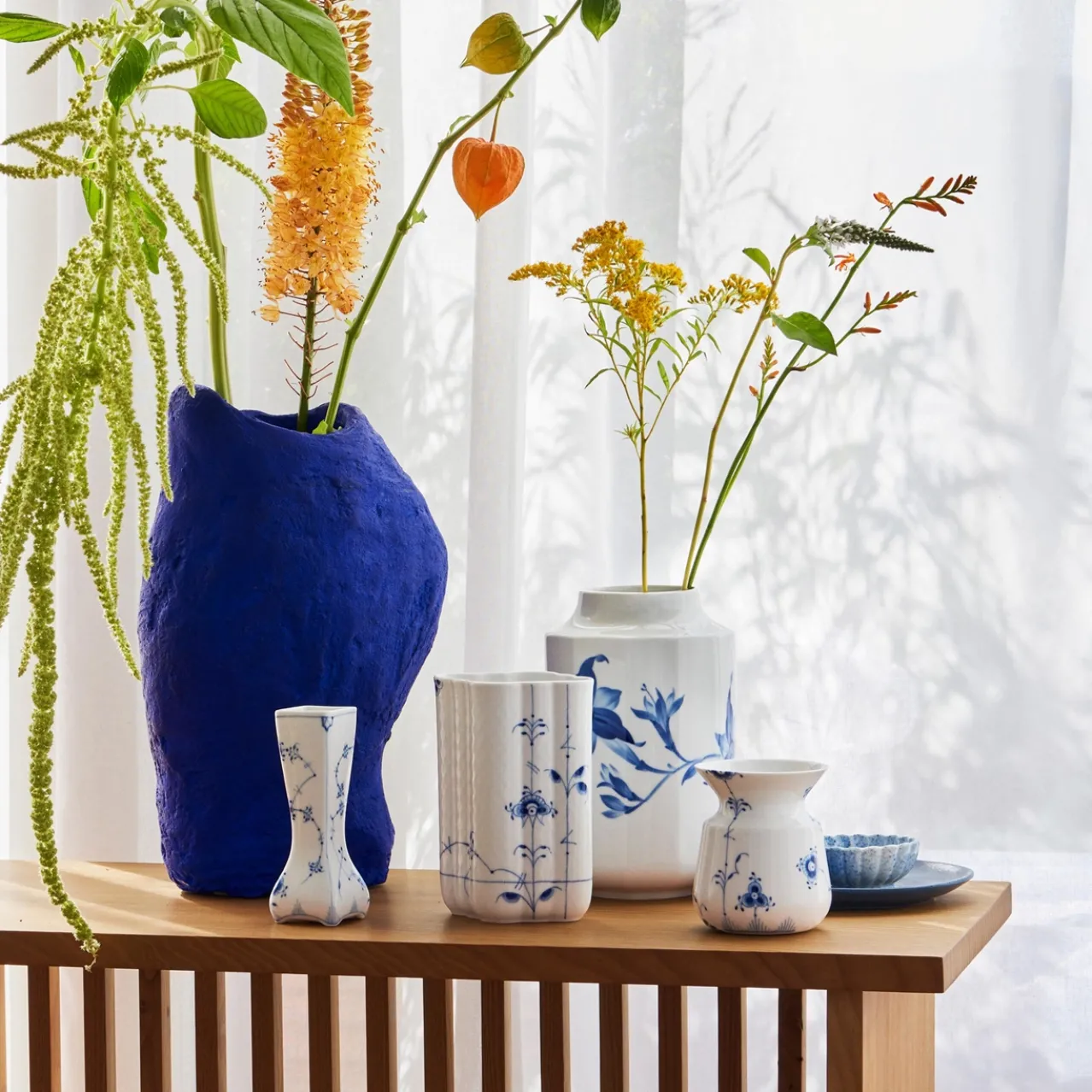 Blue Elements Vase, 10 cm
