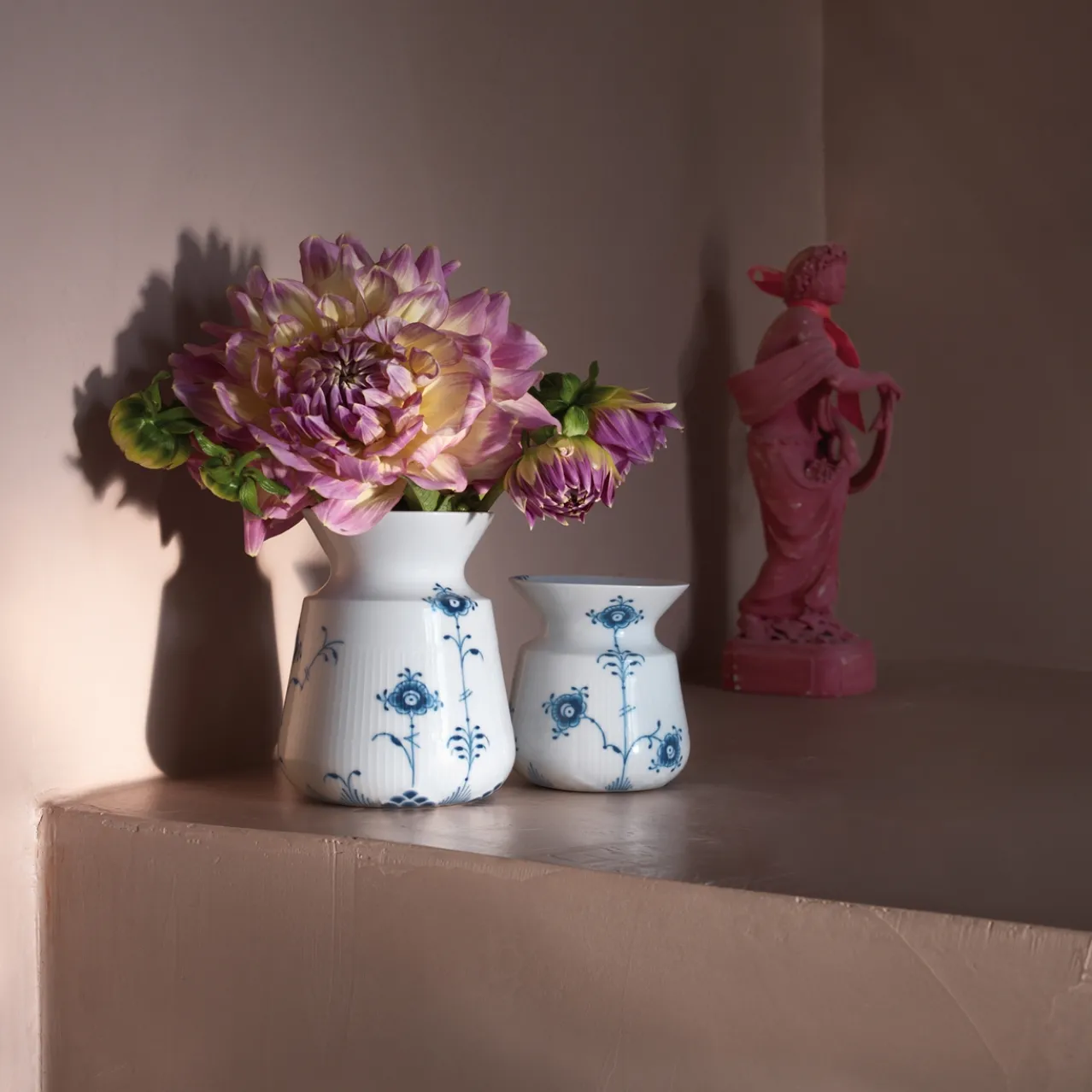 Blue Elements Vase, 13 cm