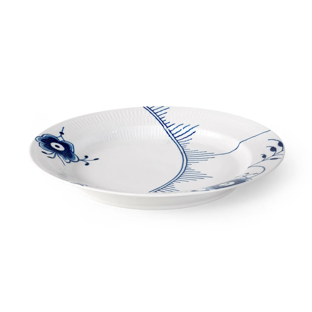 Blue Fluted Mega Dish, 33 cm