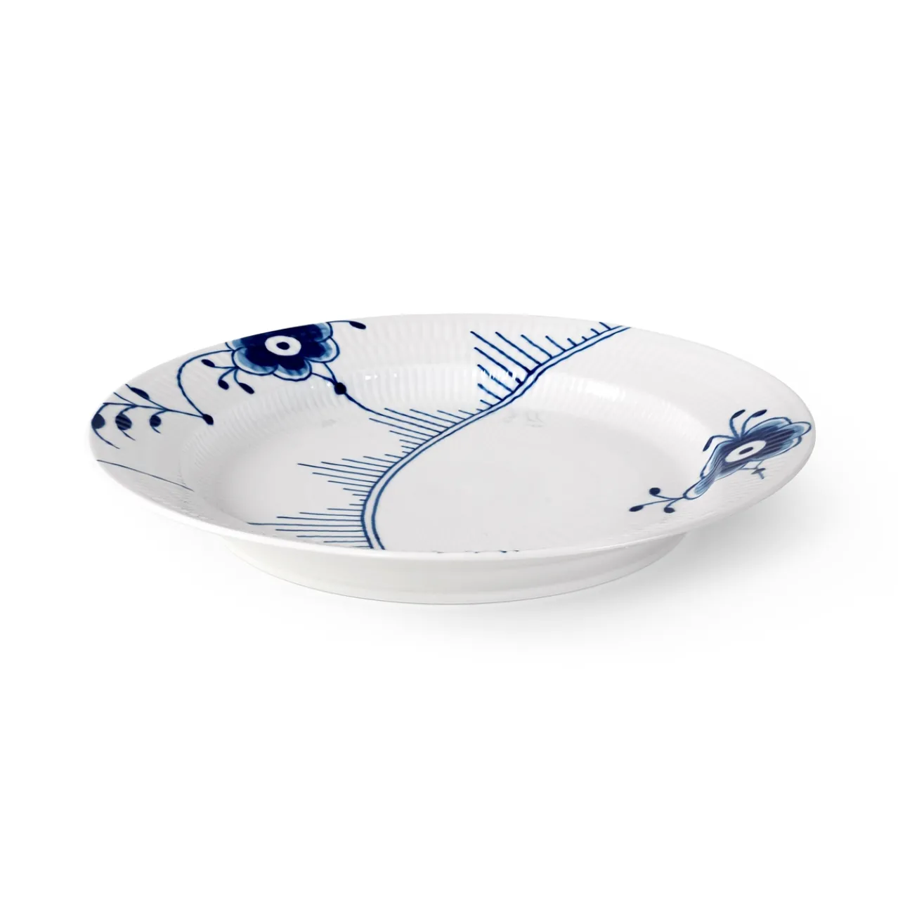 Blue Fluted Mega Dish, 33 cm