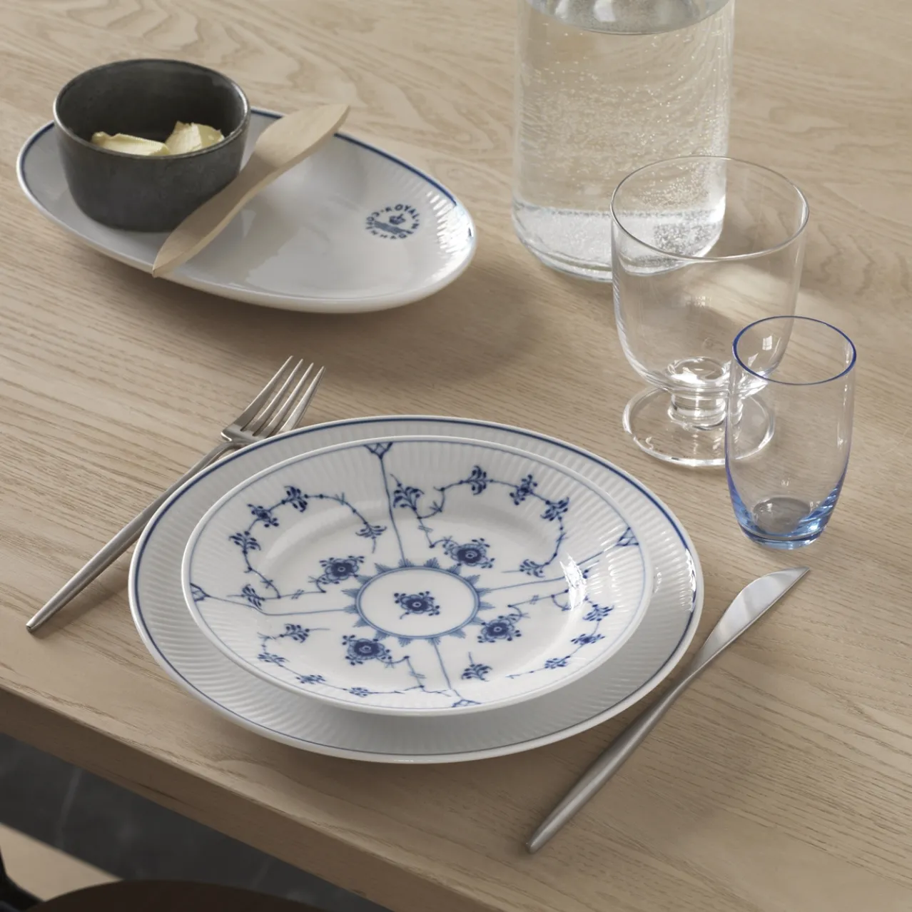 Blueline Coupe Plate, 27 cm