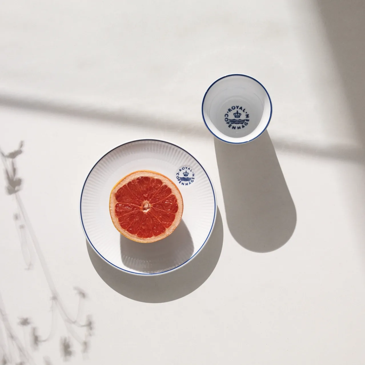 Blueline Coupe Plate, 19 cm