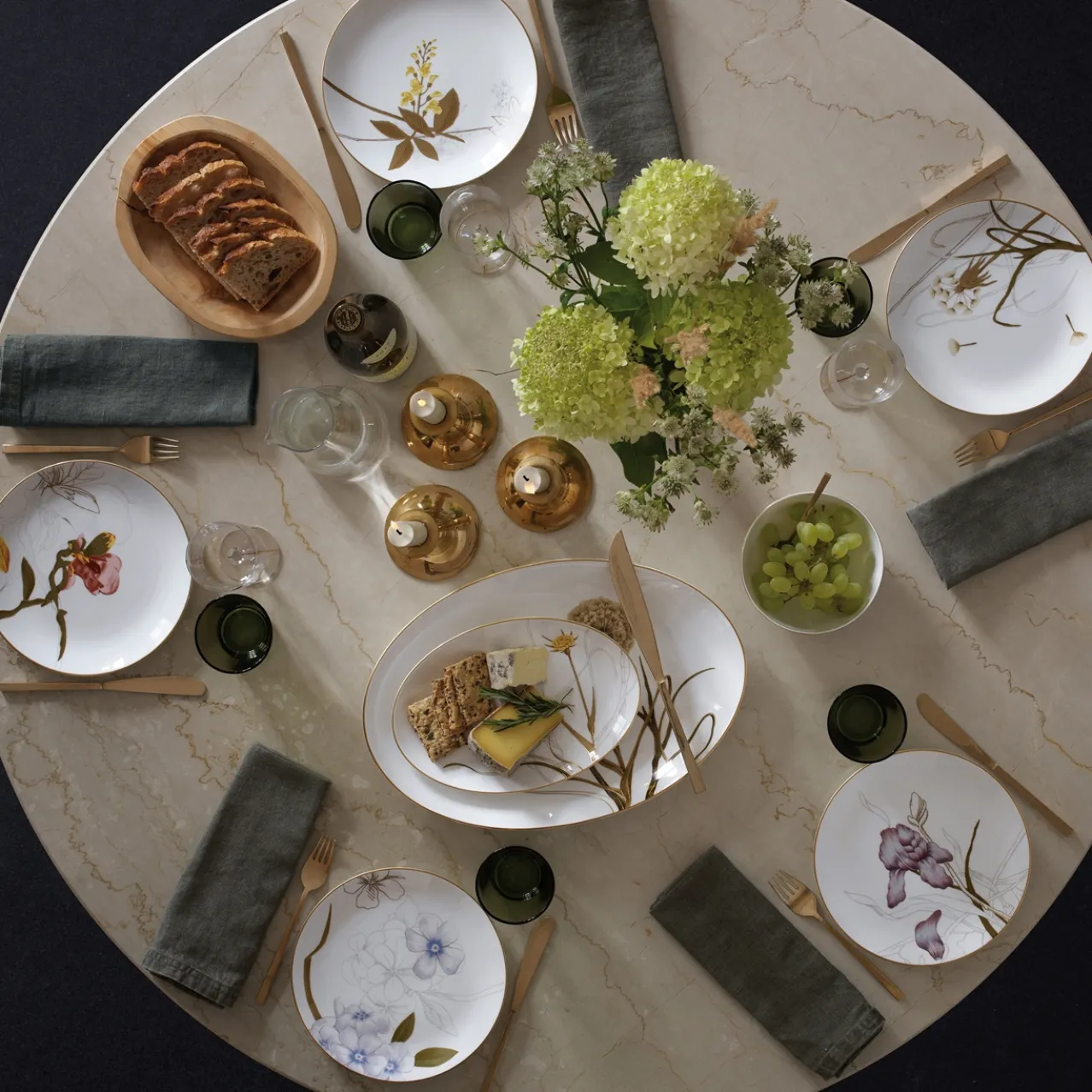 Flora Dish, Dandelion, 26 cm