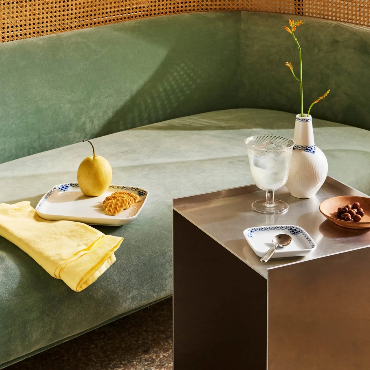 Princess Square Plate, 21 cm