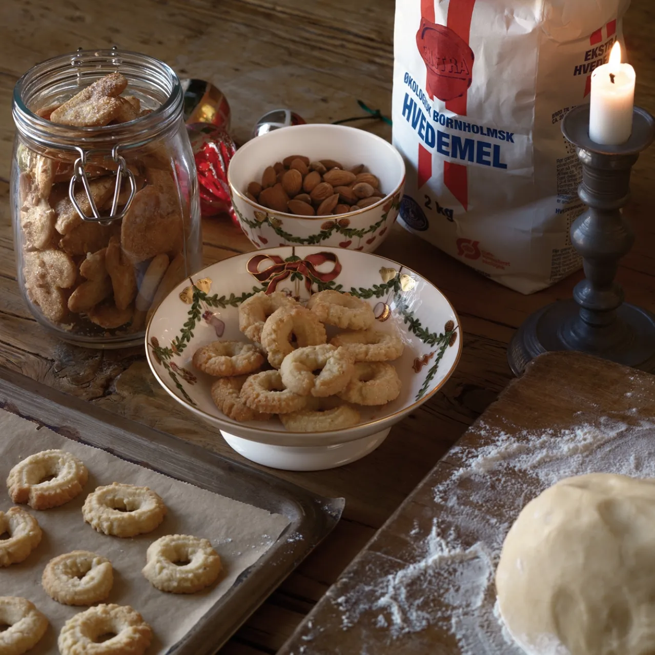 Star Fluted Christmas Bowl, 30 cl